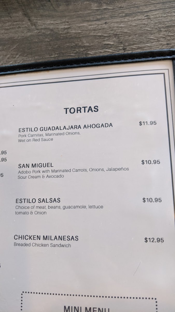 Salsas Restaurant Menu - Image 5